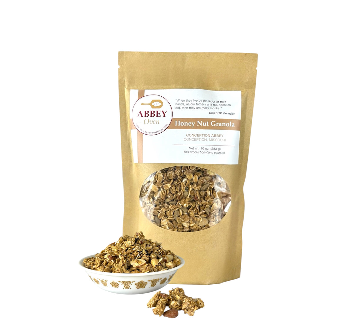 Abbey Oven Honey Nut Granola (10-oz. bag)