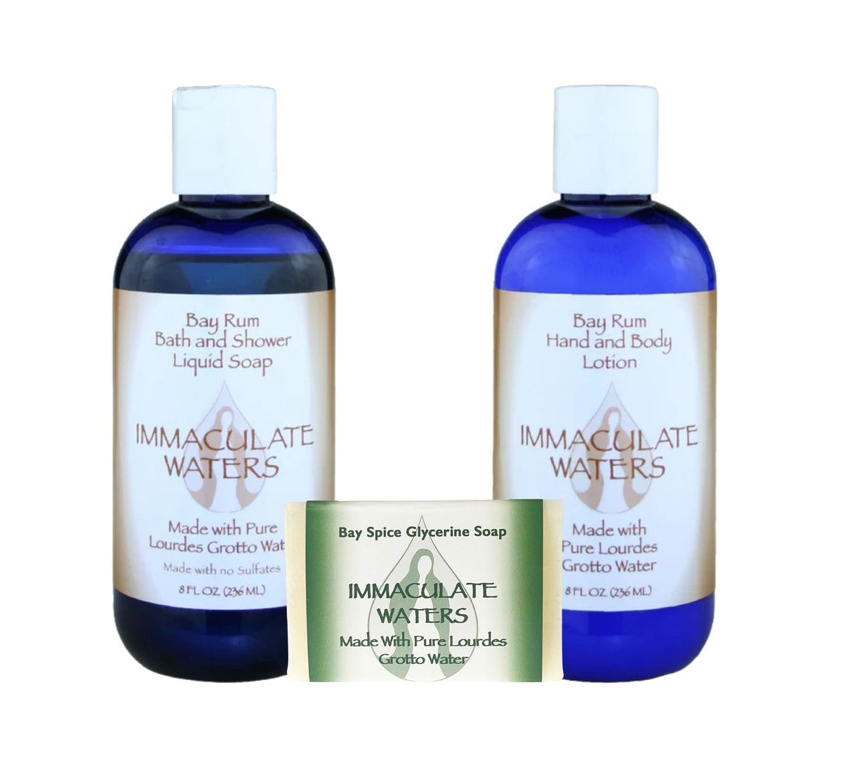 Immaculate Waters Bundle (bay rum + spice)