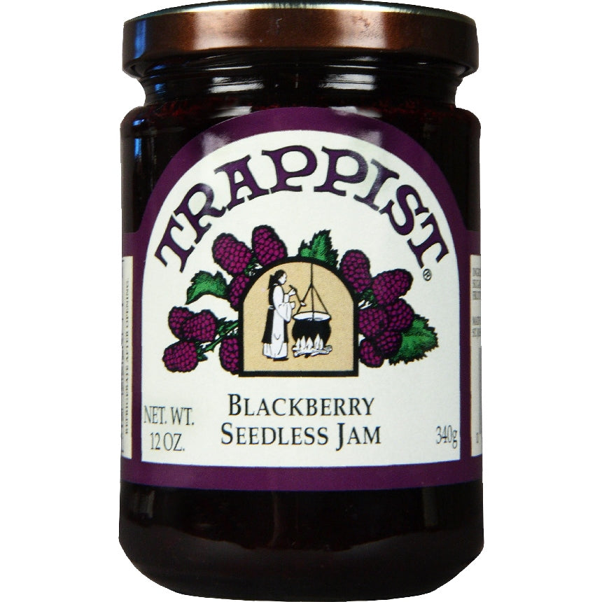 Blackberry Seedless Trappist Jam (Single Jar)