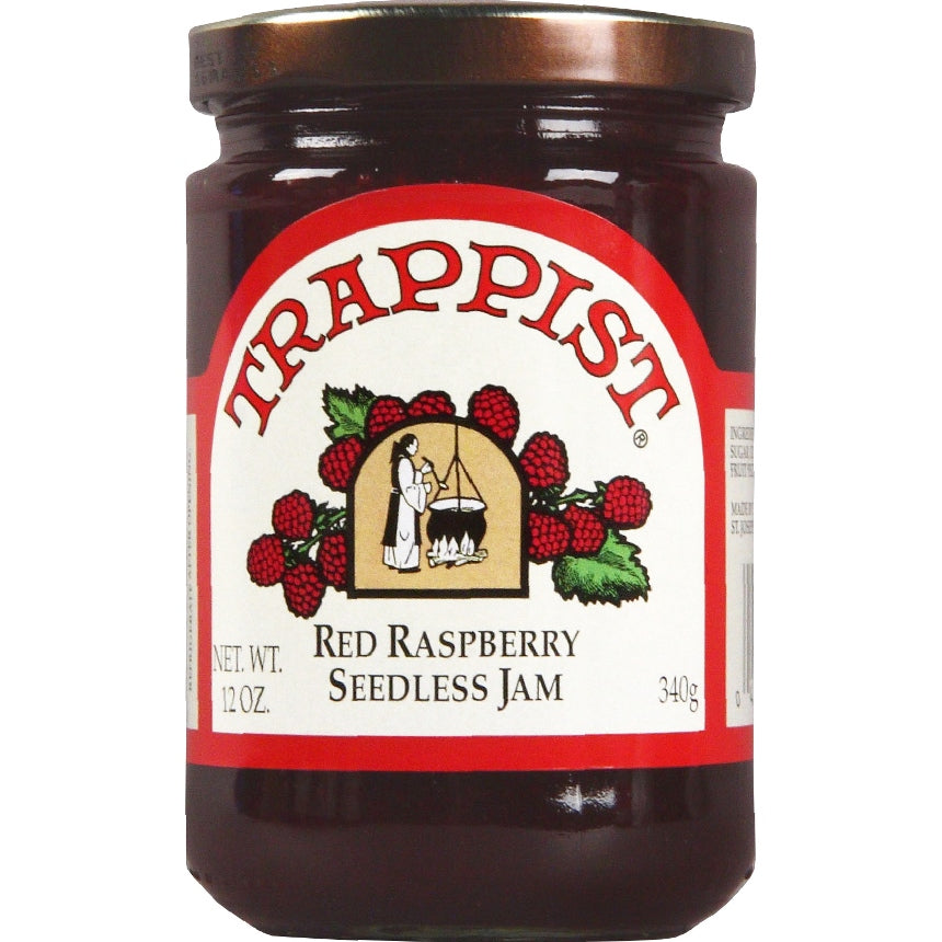 Red Raspberry Seedless Trappist Jam (Single Jar)
