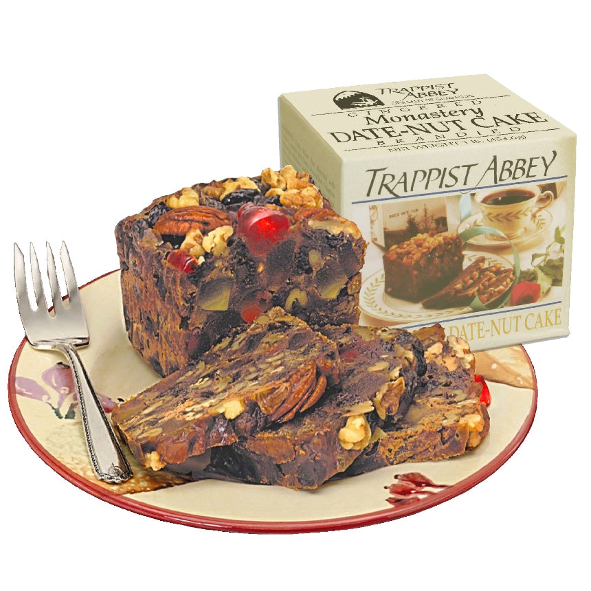 Trappist Abbey Ginger Date Nut Cake (1 lb.)