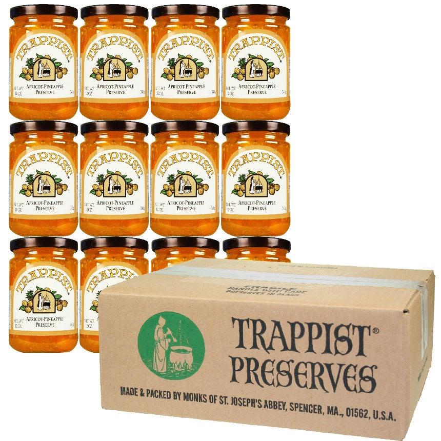 Apricot Pineapple Trappist Preserve (12 Pack)