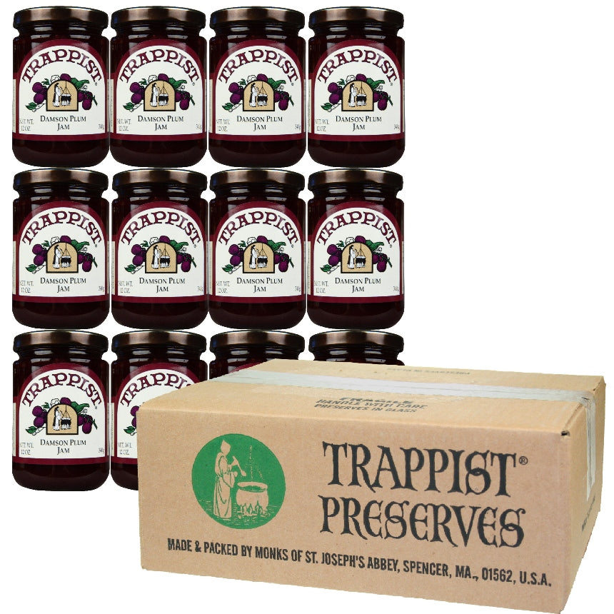 Damson Plum Trappist Jam (12 pack)