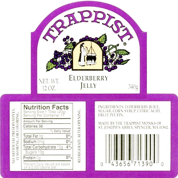 Elderberry Trappist Jelly (12 Pack)