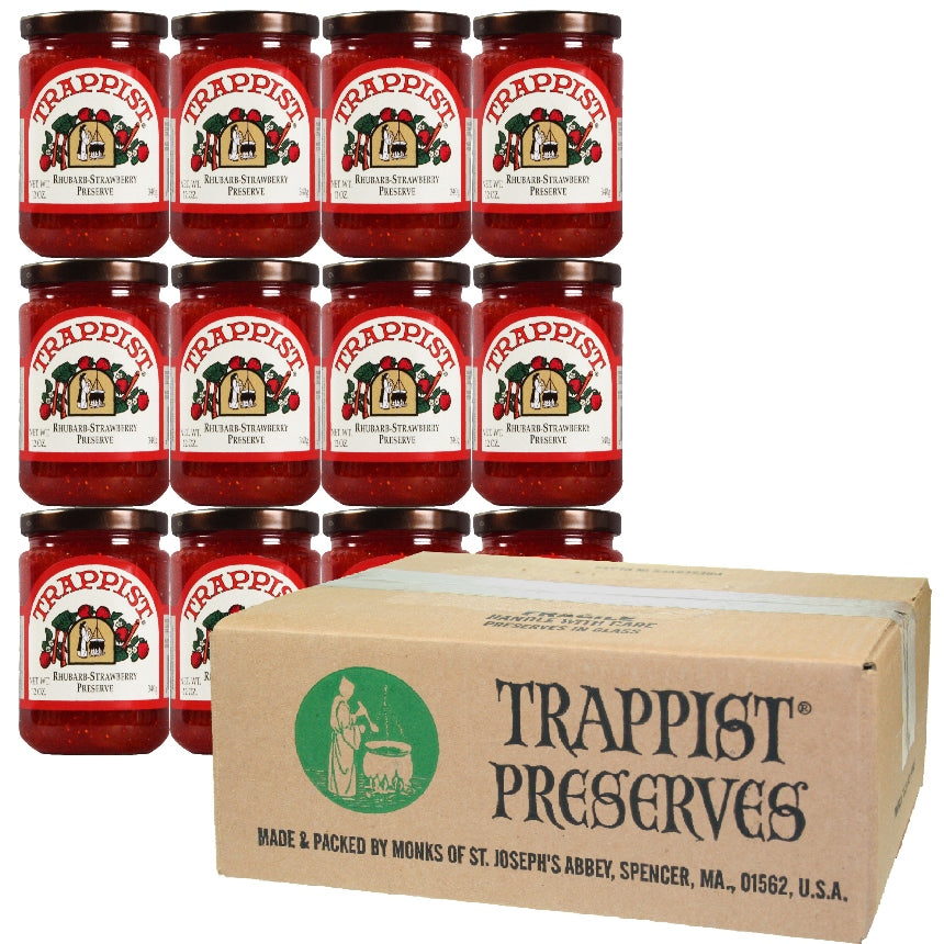 Rhubarb-Strawberry Trappist Preserve (12 Pack)