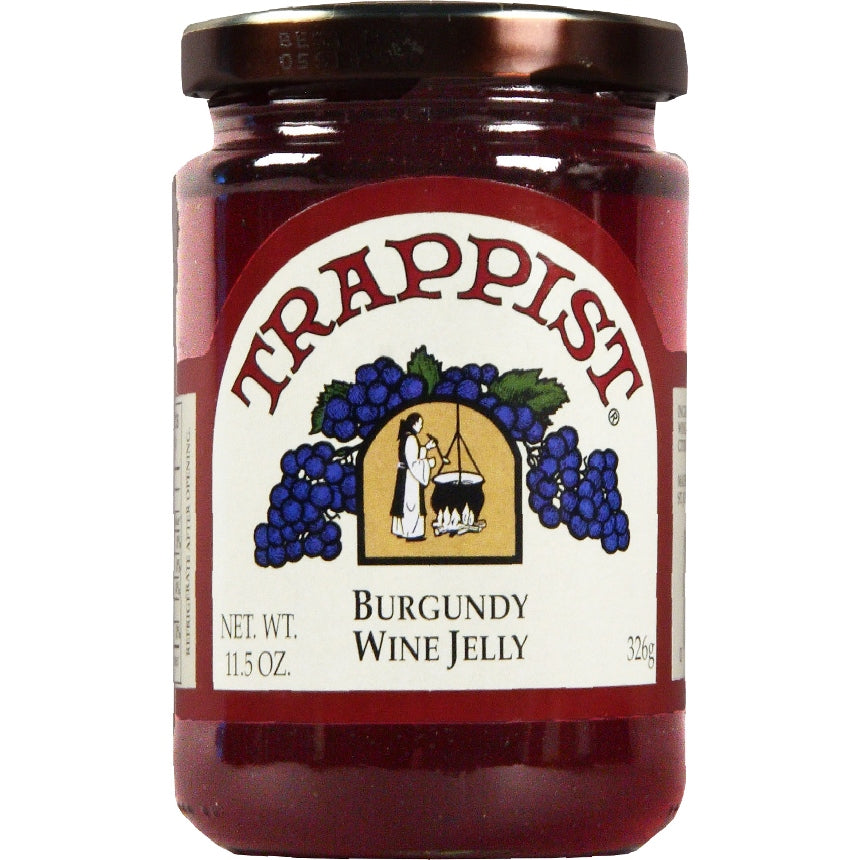 Burgundy Wine Trappist Jelly (Single Jar)