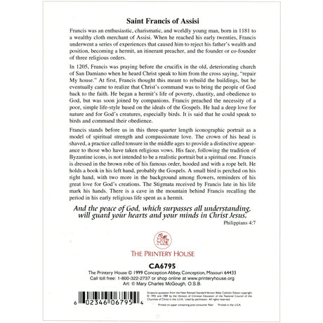 St. Francis Icon Note Cards (10-pack)