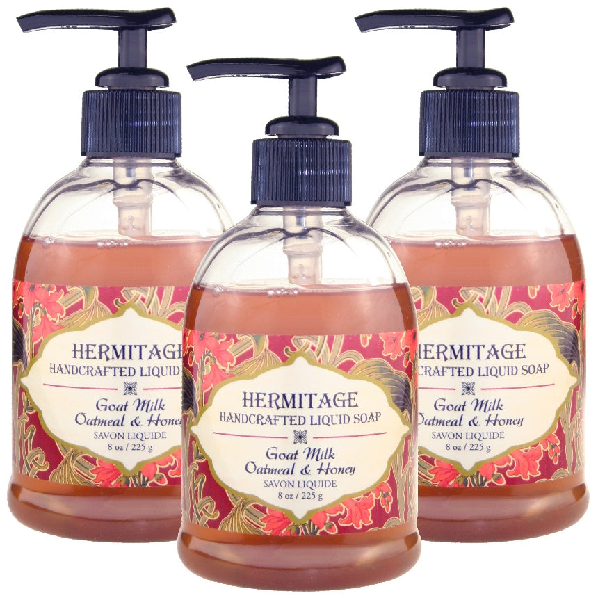 Goat Milk Liquid Soap (3 bottles)