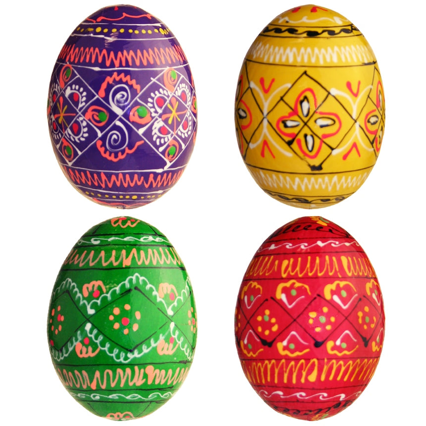 Pysanky (set of 4)