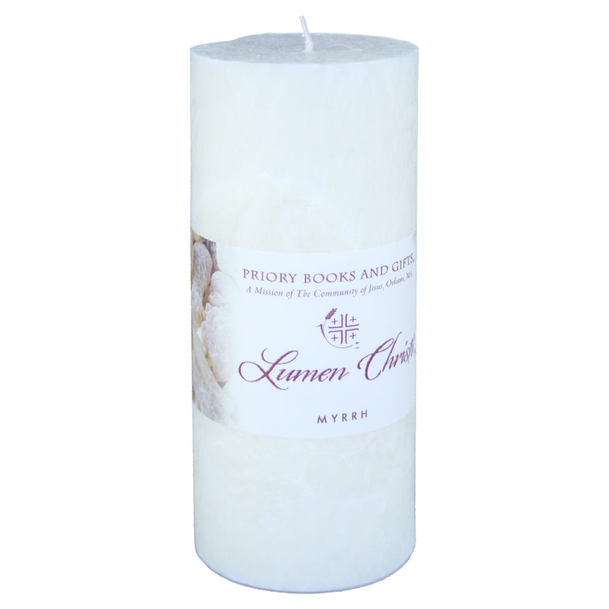 Myrrh Pillar Candle