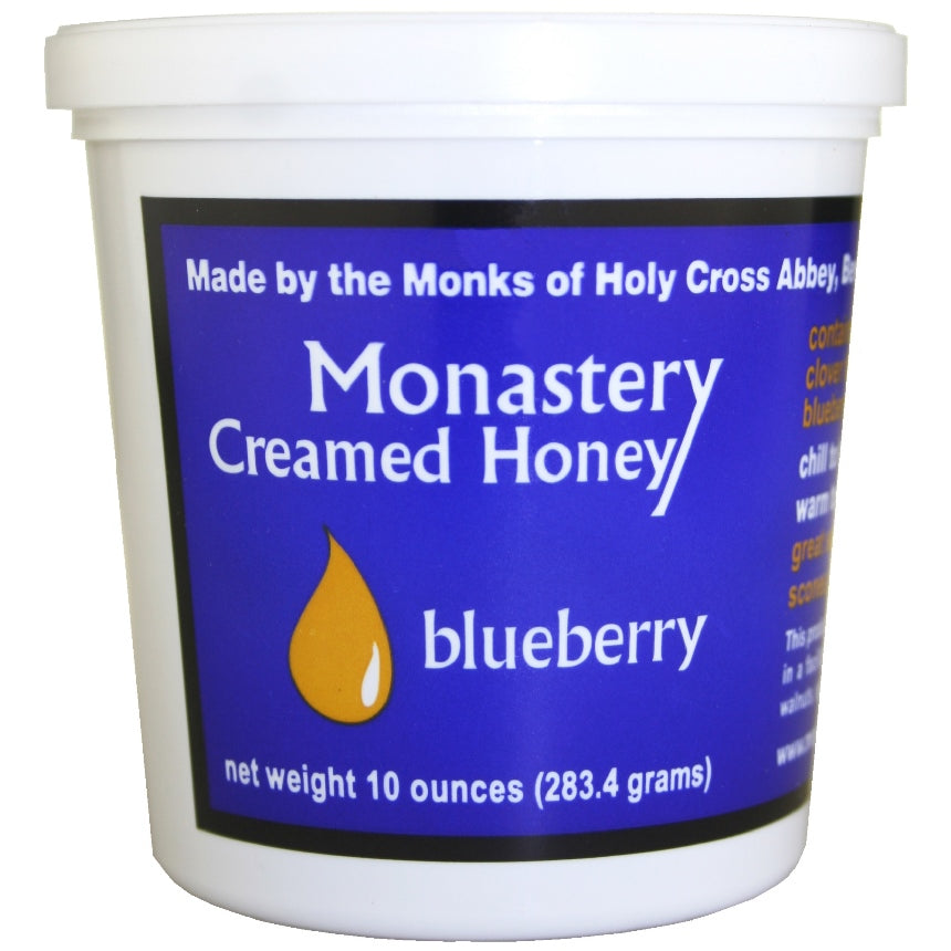 Blueberry Monastery Creamed Honey
