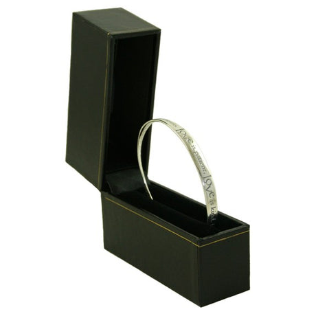 Love is Patient Mobius Bracelet (silver)