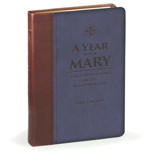A Year with Mary (Imitation Leather)
