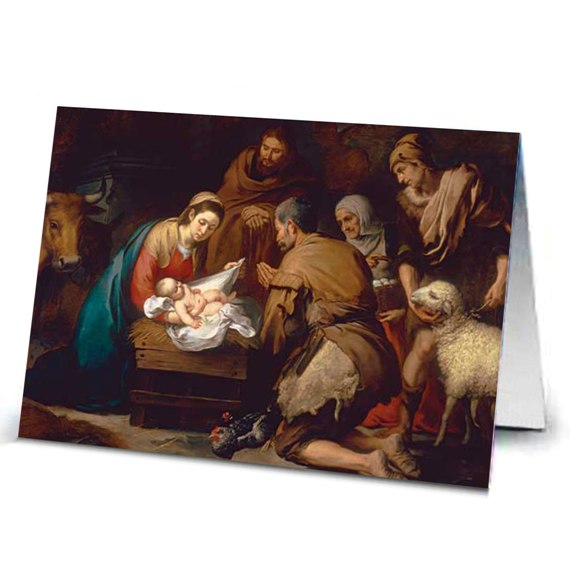 Murillo Adoration of the Shepherds (box of 18) WCB4188