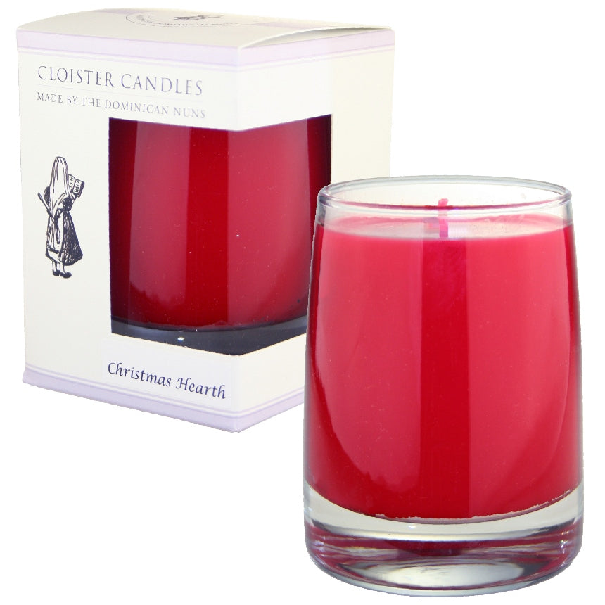 Christmas Hearth Cloister Candle