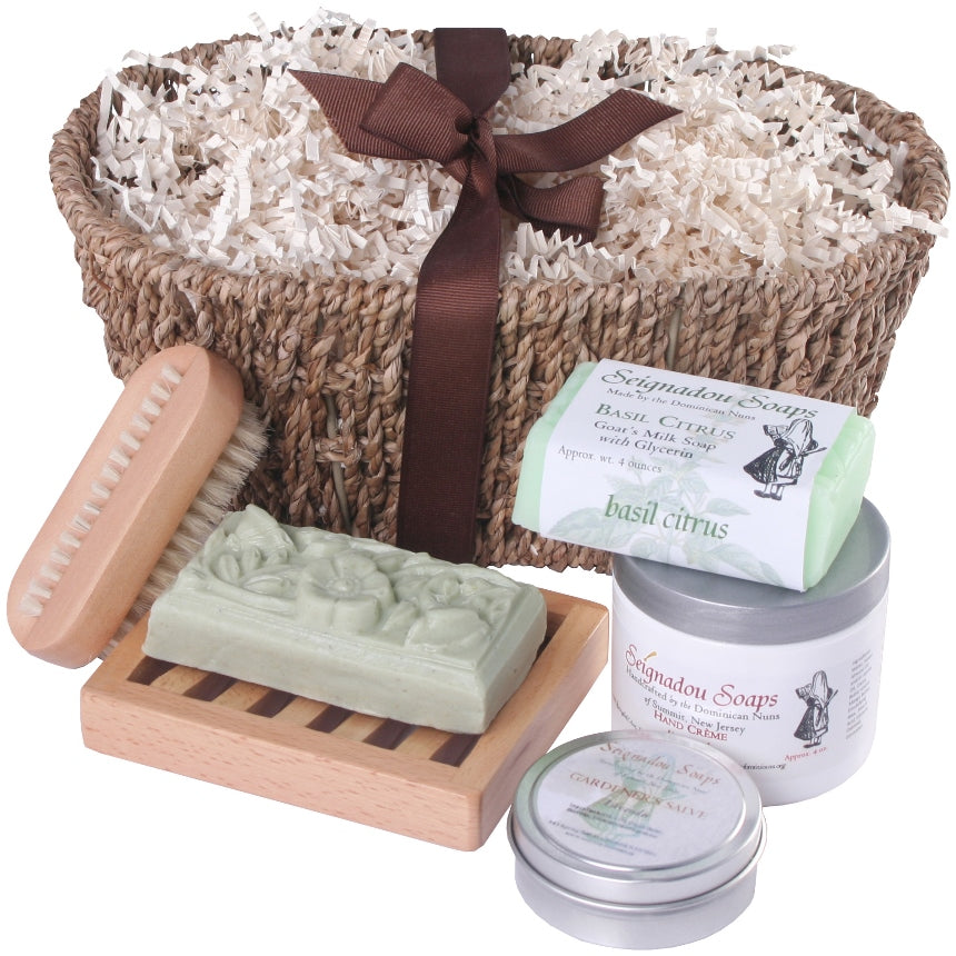Gardener's Skin Care Gift Basket