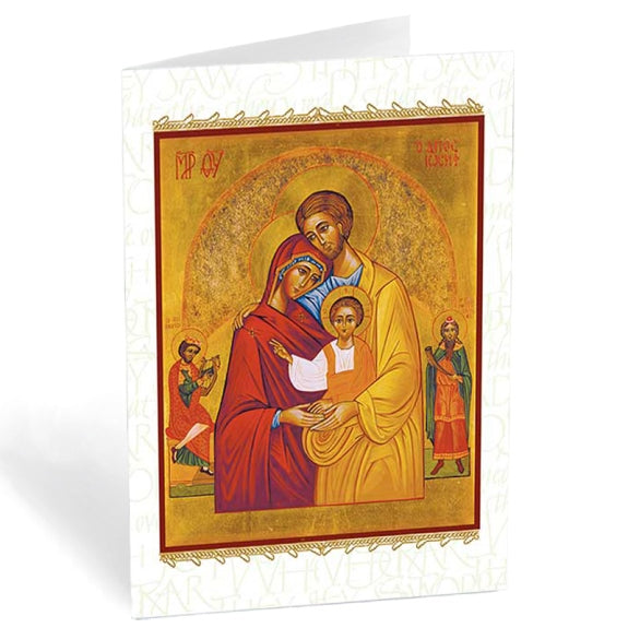 Holy Family Icon (box of 20) WCA3306