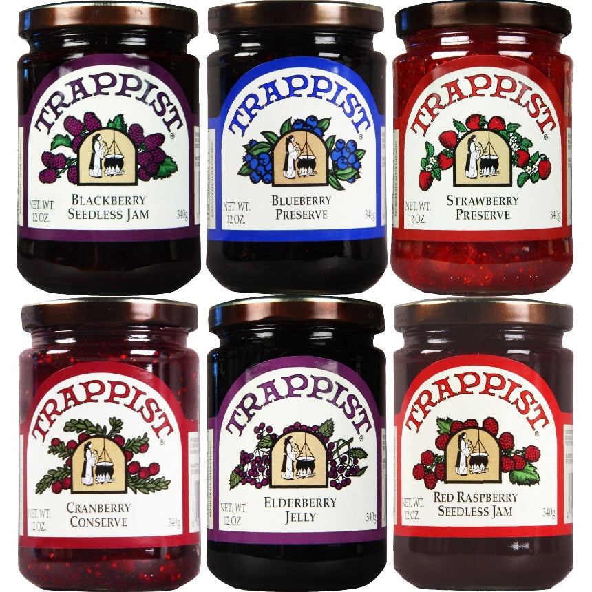 Trappist Preserve All-Berry 6-Jar Sampler