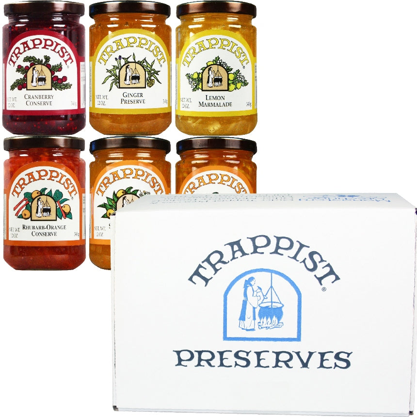 Trappist Preserve Marmalades & Conserves 6-Jar Gift