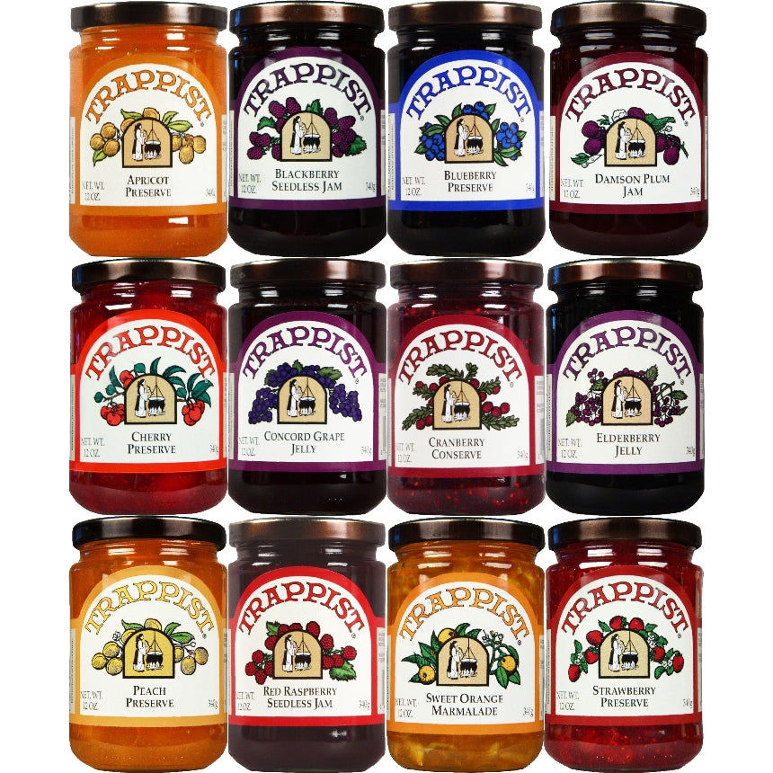 Trappist Preserve Bestsellers 12-Jar Sampler