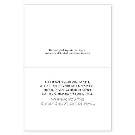 All Creation Joins in Christmas Peace (Box of 20) WCA3334
