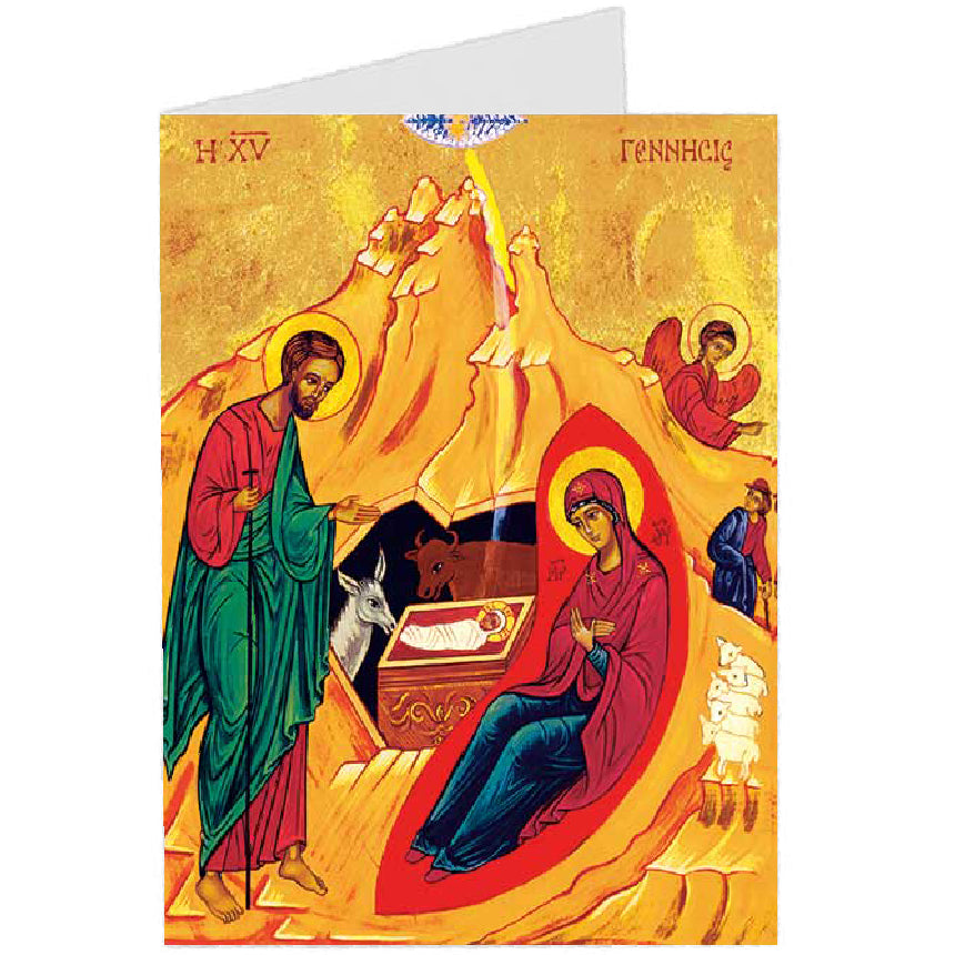 Manger Scene Icon (Box of 20) WCA3335