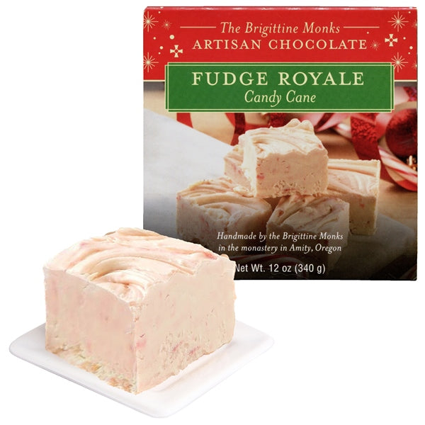 Candy Cane Fudge Royale