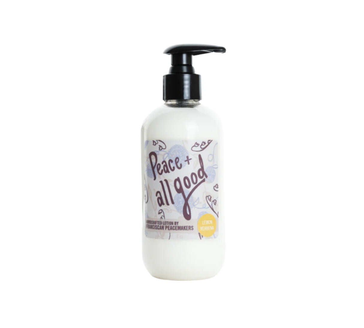 Peace & All Good Lemon Verbena Lotion (large)