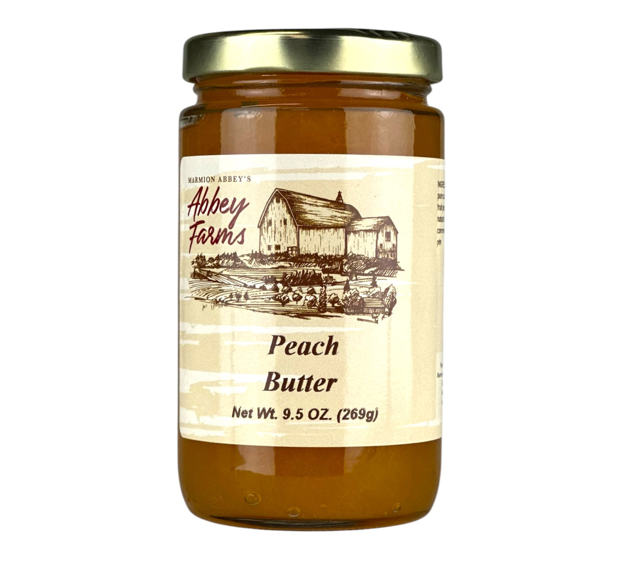 Abbey Farms Peach Butter