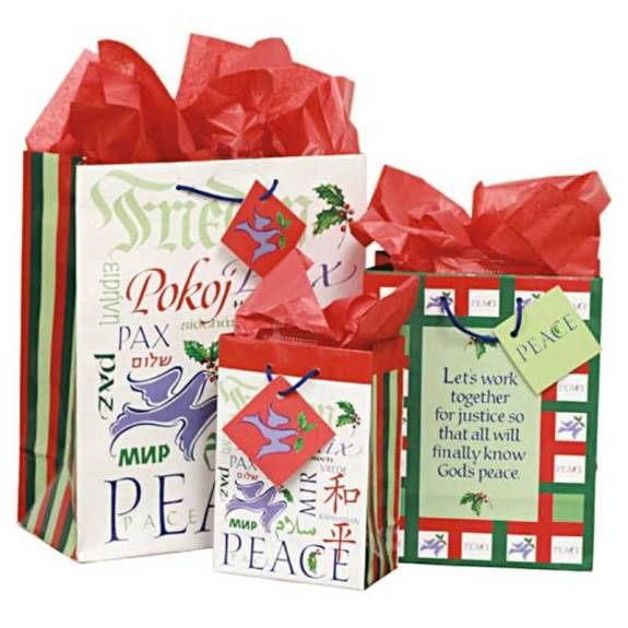 Peace Gift Bags (Medium)
