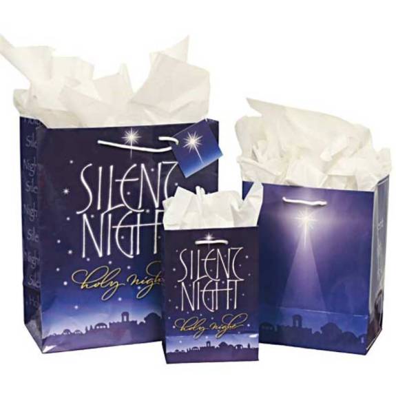 Silent Night Gift Bags (Large)