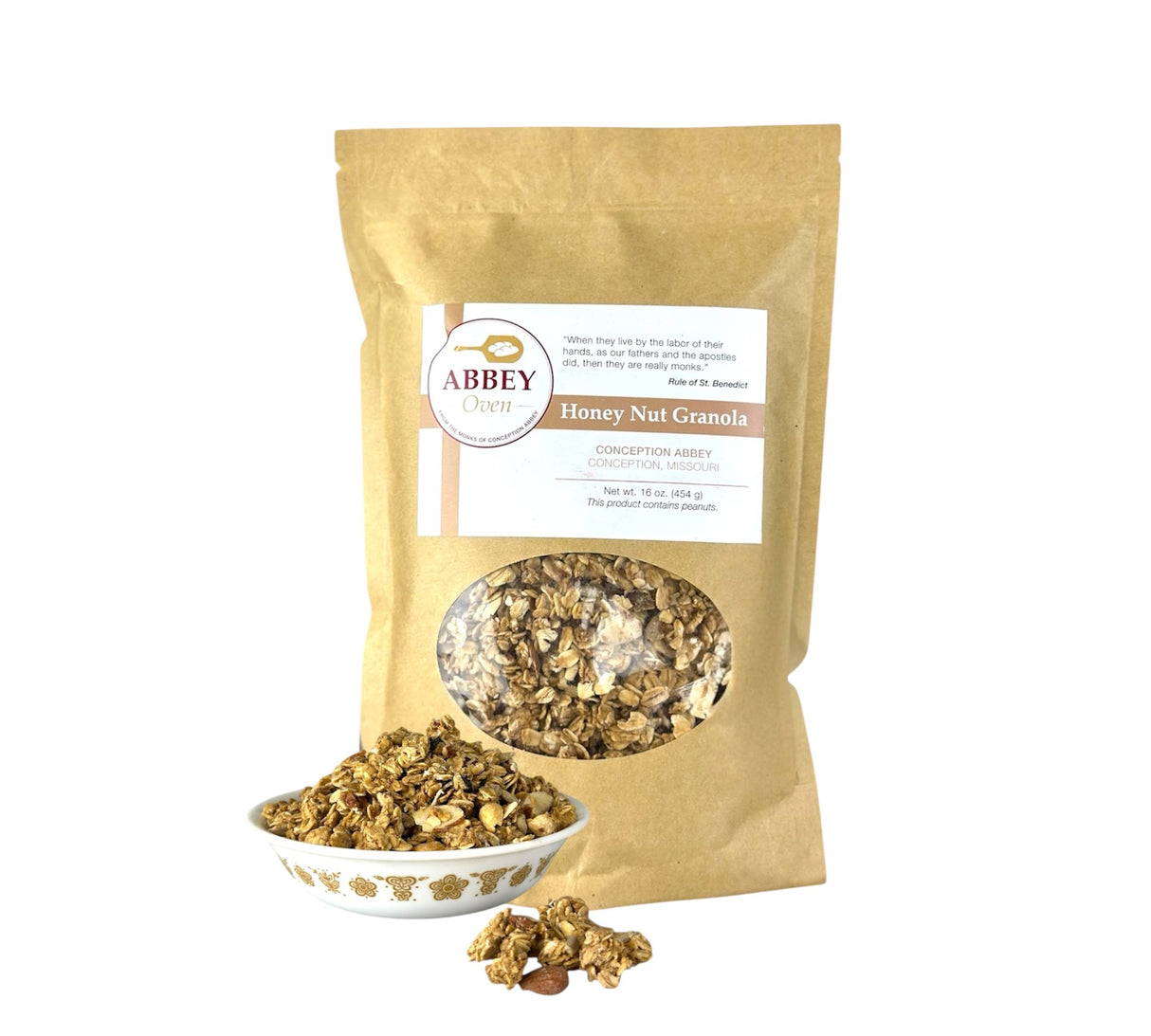 Abbey Oven Honey Nut Granola (1-lb. bag)