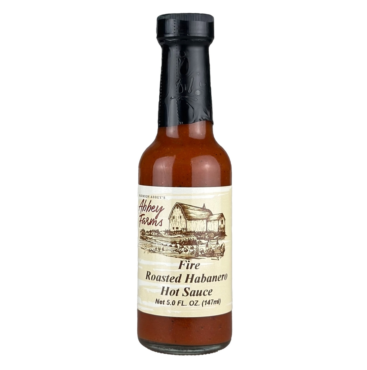 Abbey Farms Fire Roasted Habanero Hot Sauce (medium heat)