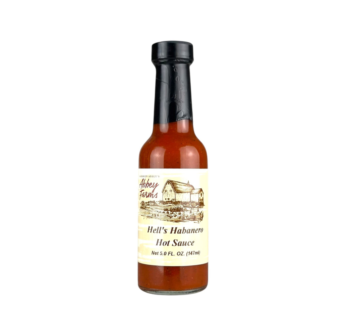 Abbey Farms Hell’s Habanero Sauce (extreme heat!)