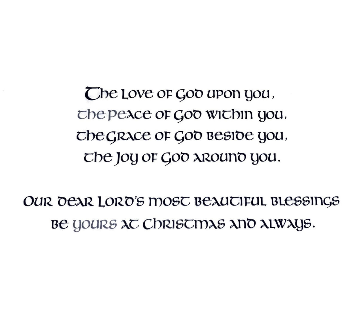 An Irish Christmas Prayer (Box of 18) WCB4271