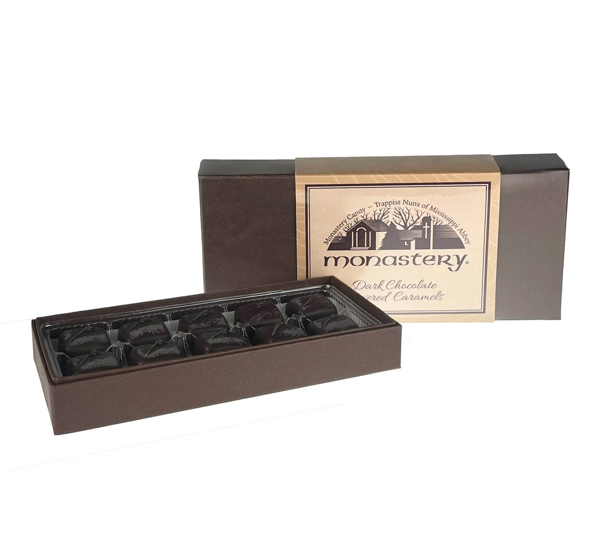 Dark Chocolate-Covered Caramels (Sampler)