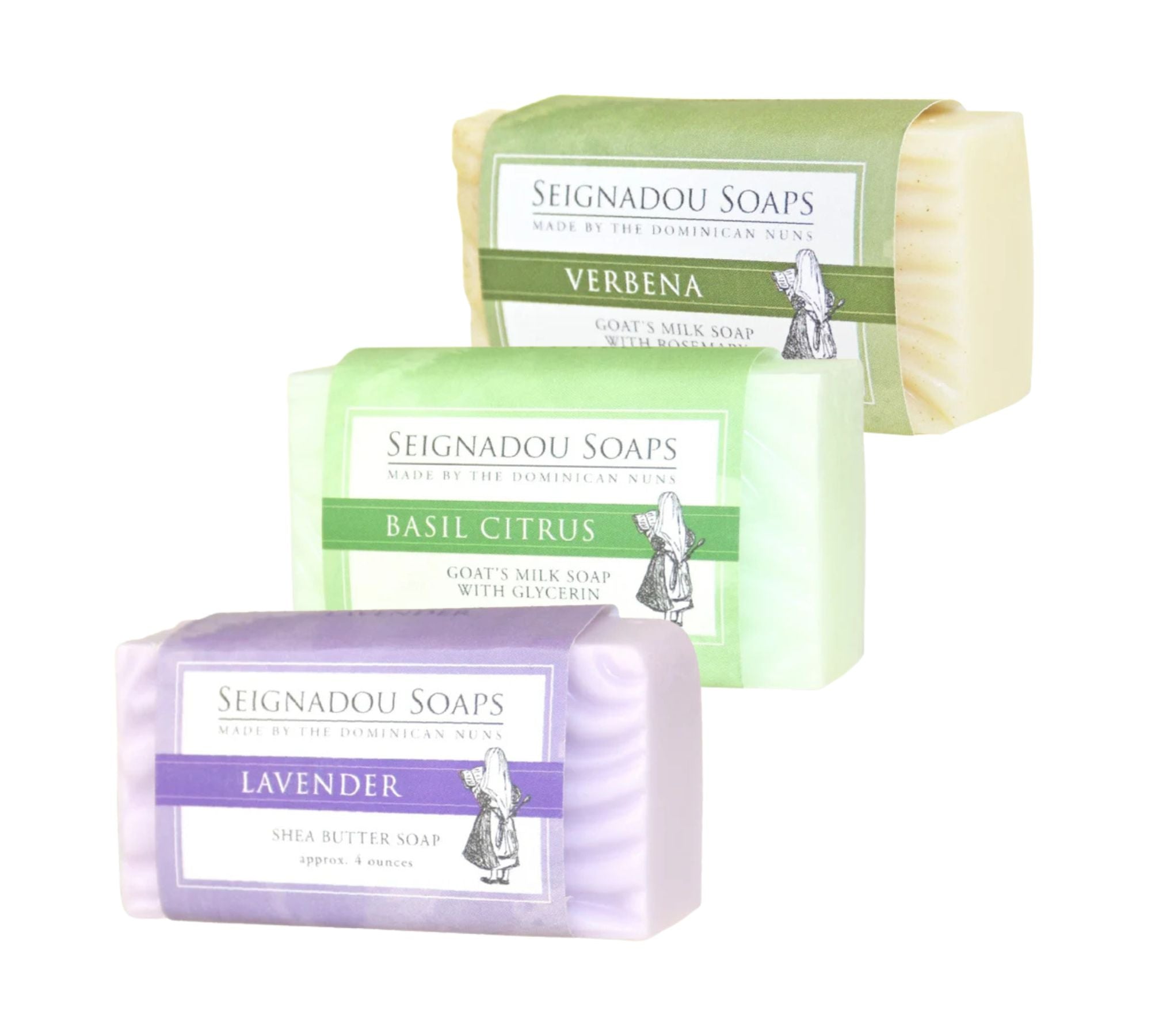 Tranquil Herbals Soap Trio – Monastery Greetings