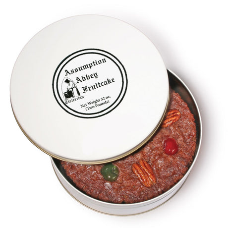 Assumption Abbey Rum Fruitcake (2 lb. tin)
