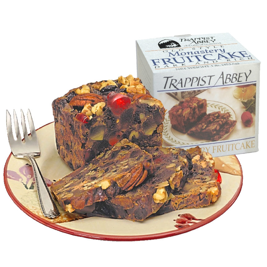 Trappist Abbey Brandy Fruitcake (1 lb.)