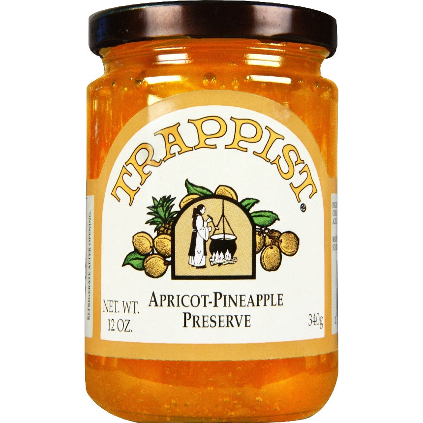 Apricot Pineapple Trappist Preserve (Single Jar)