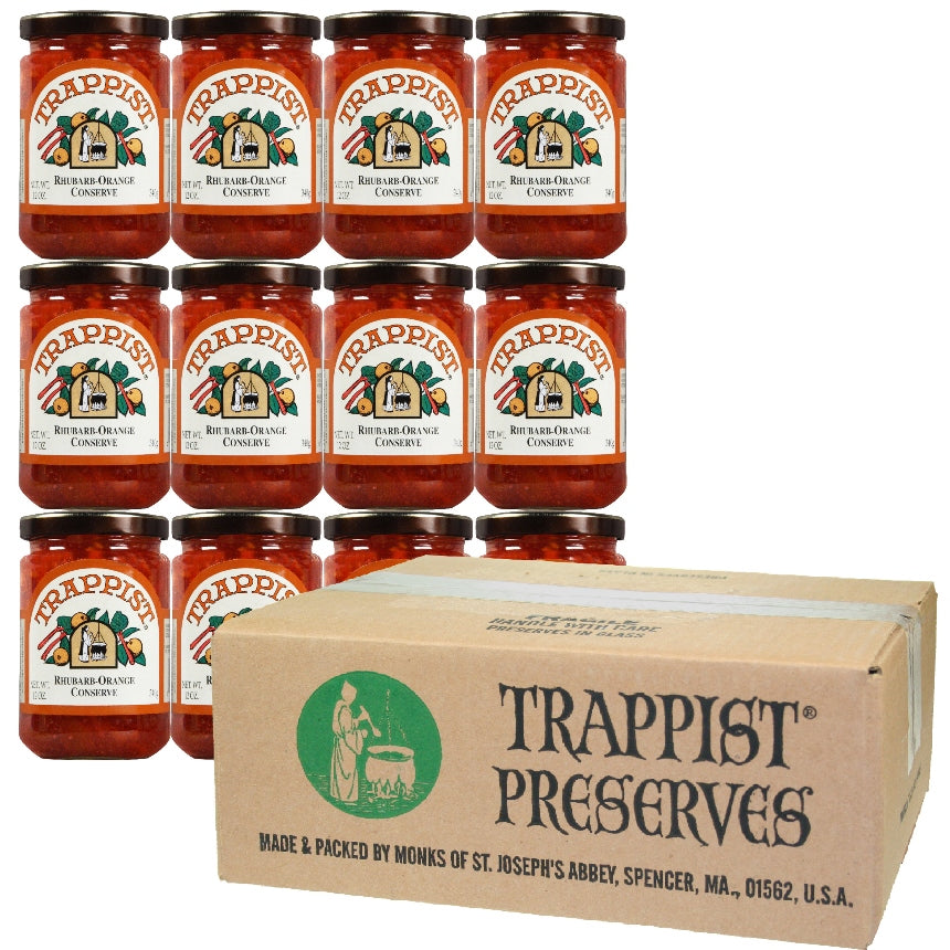 Rhubarb-Orange Trappist Conserve (12 Pack)
