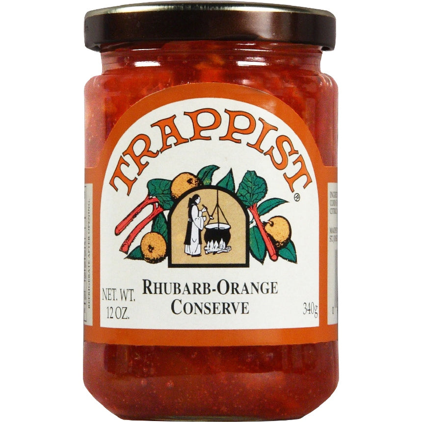 Rhubarb-Orange Trappist Conserve (Single Jar)