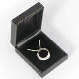 St. Francis Prayer Mobius Necklace (Silver)