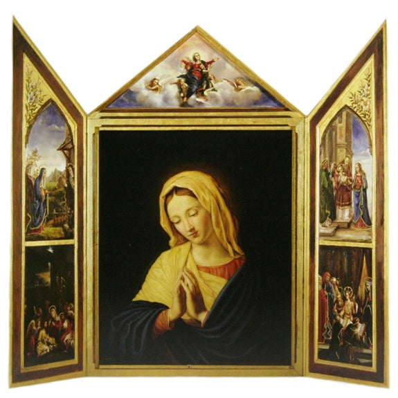 Virgin Tri-Fold (12 Cards in Gold Bag)