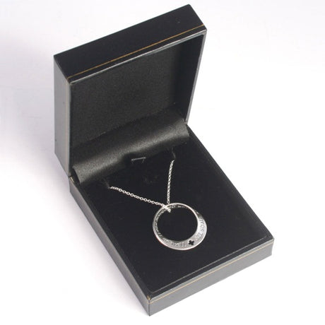 All Shall Be Well Mobius Necklace (Silver)