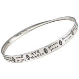 Ave Maria Mobius Bracelet (Silver)