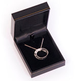 Mother Teresa Quotation Mobius Necklace (silver)