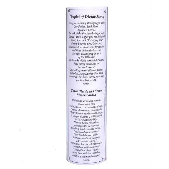 Divine Mercy LED Prayer Candle