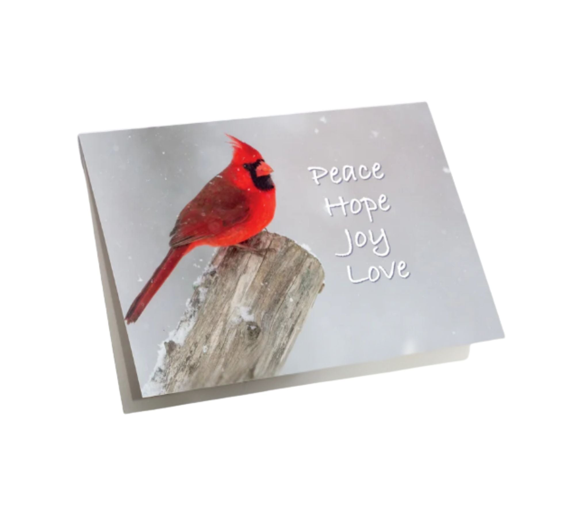 Peace Hope Joy Love (Box of 20) WCA3342 – Monastery Greetings