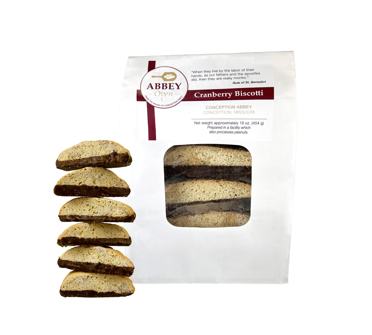 Abbey Oven Cranberry Biscotti (1-lb. bag)